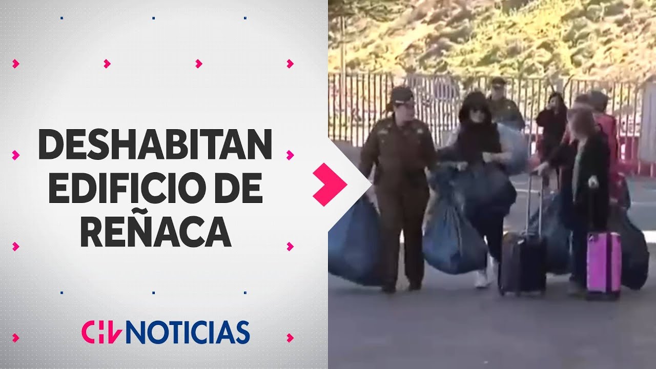 DIERON UNA HORA para sacar sus cosas a vecinos de edificio en Reñaca afectado por socavón