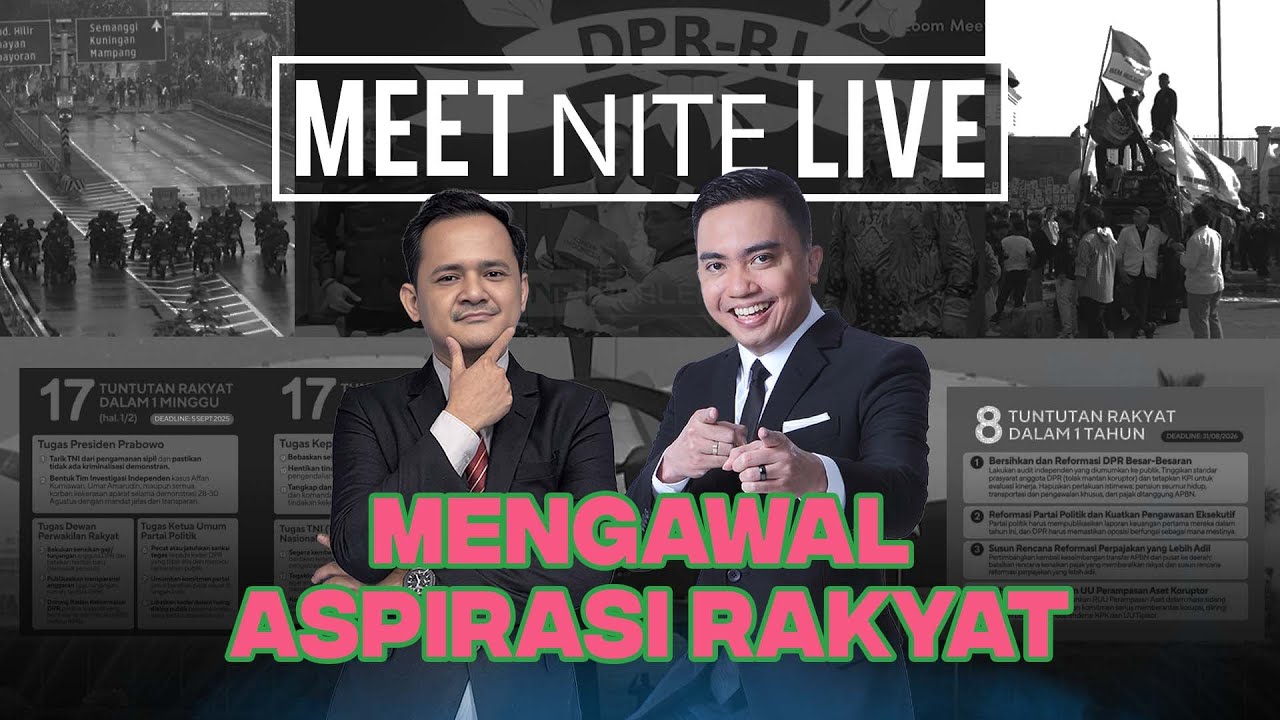 [FULL] MENGAWAL ASPIRASI RAKYAT | MEET NITE LIVE