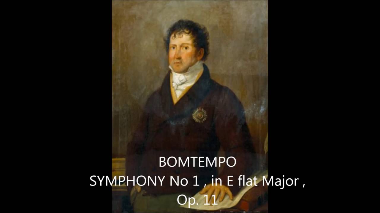DOMINGOS BOMTEMPO - SYMPHONY No 1 in E Flat Major l Op.11