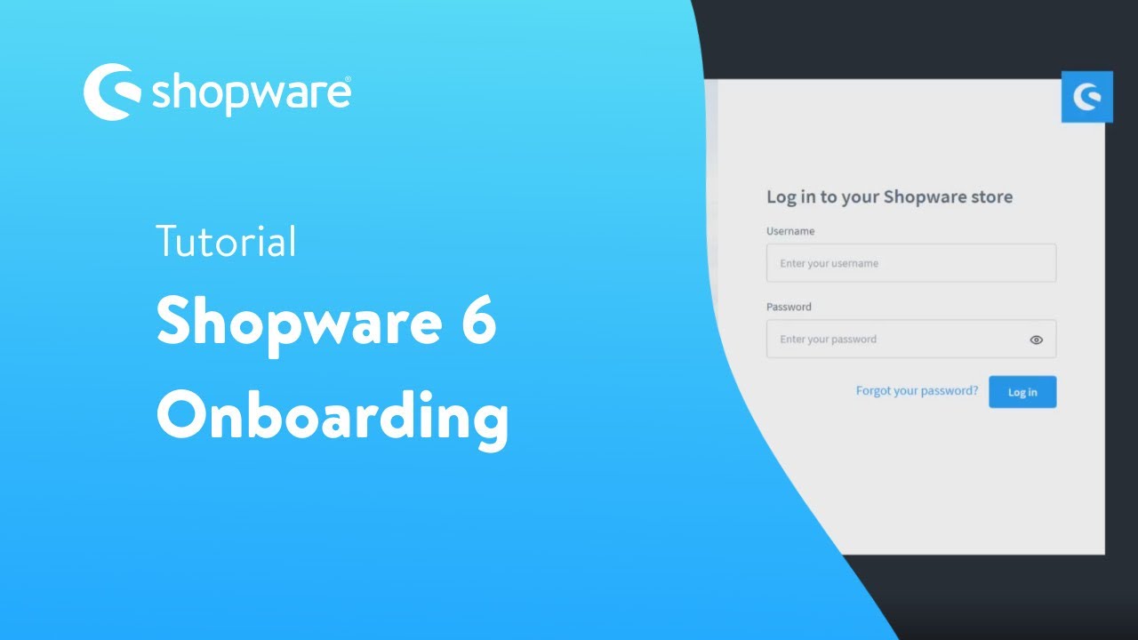 [RU] Shopware 6 User Onboarding &mdash; Обзор администратора (1/8)