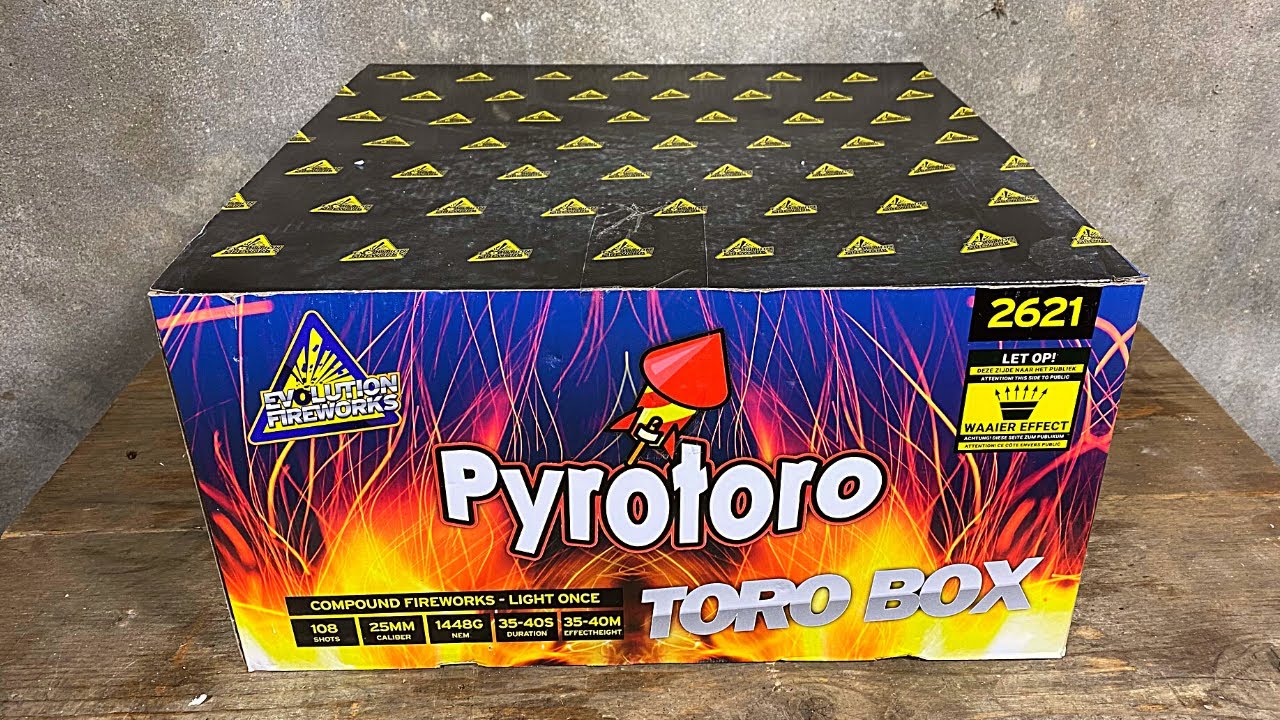 Toro Box | 108 shots | Evolution Vuurwerk