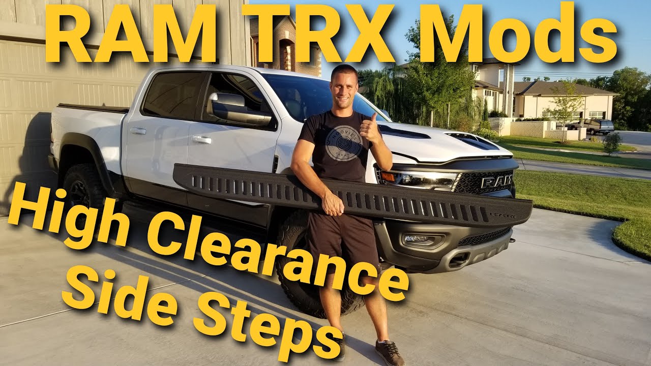 Ram TRX 5th Gen Ram High Clearance Side Step Mod