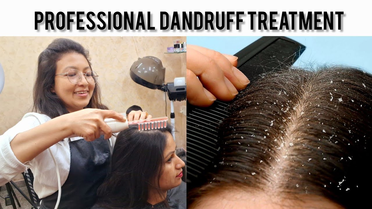 High frequency Dandruff treatment || professional use Step By Step!!