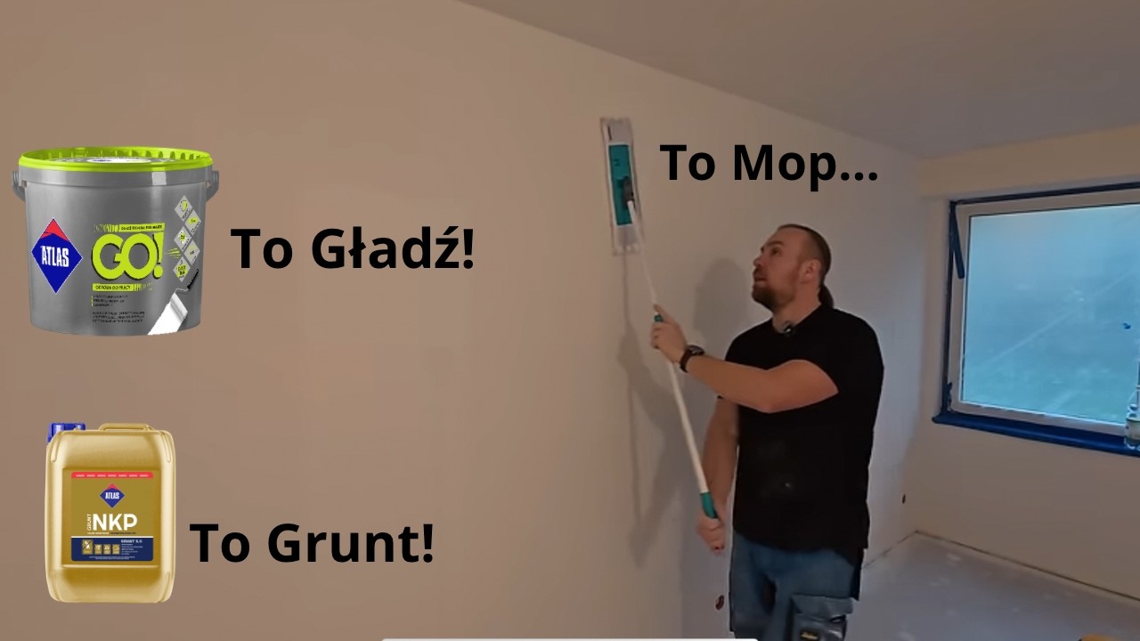 Szlifowanie i gruntowanie. ATLAS GO plus NKP Remont mieszkania #30 remont4you