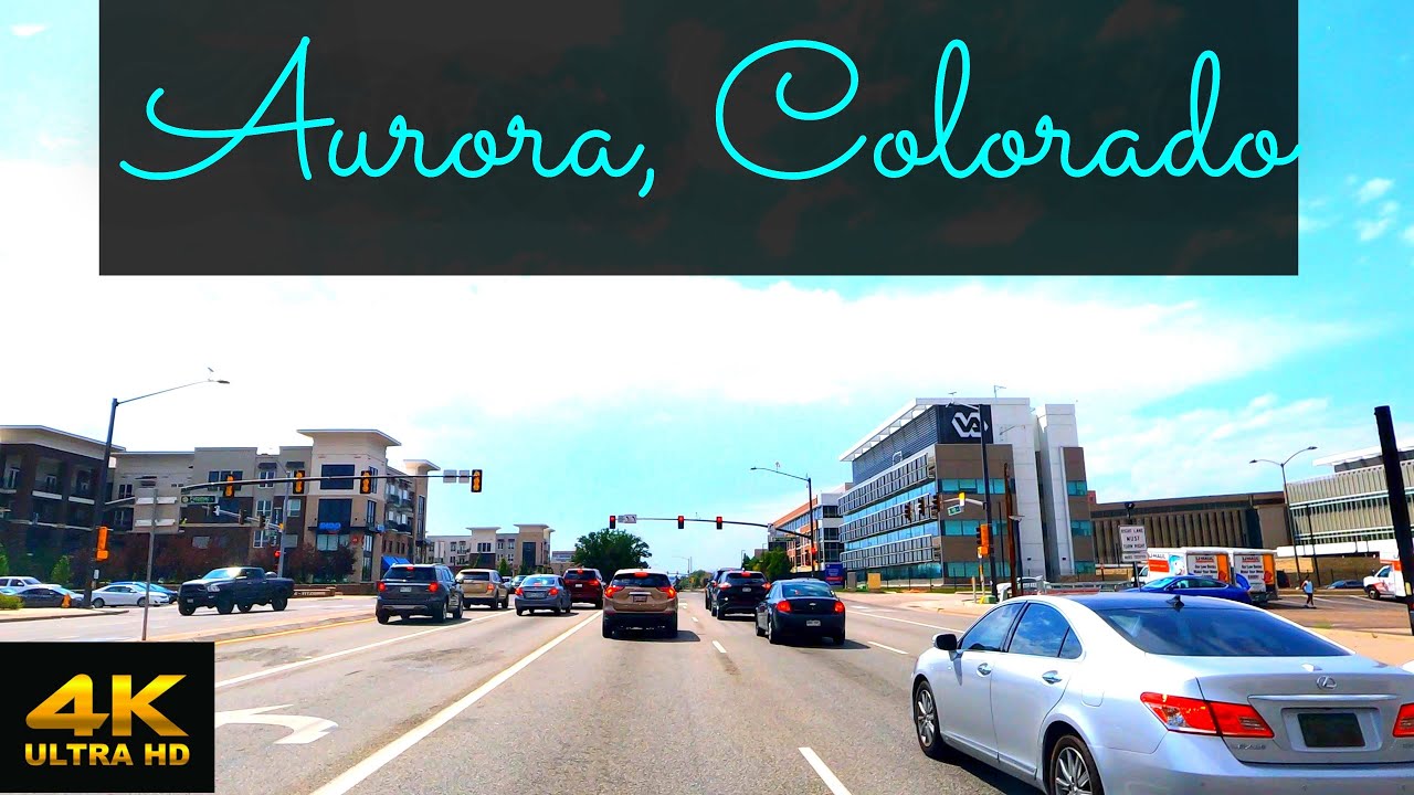 Aurora, Colorado - 4K Dash Tour
