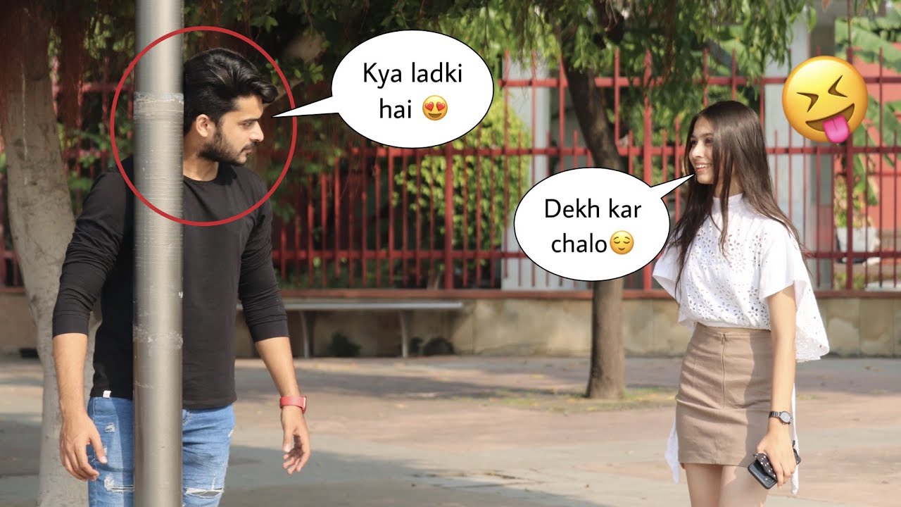 Running Into Poles🤣 While Staring At Girls😍 | Epic Reactions | Zia Kamal