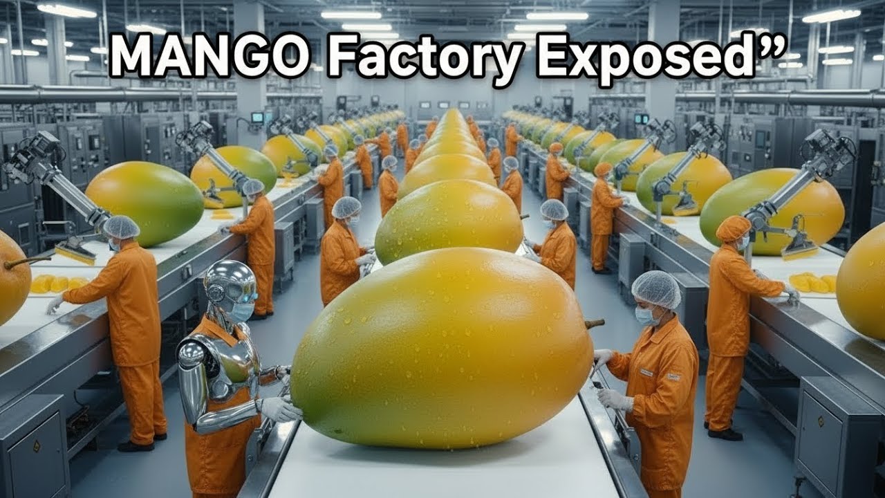 Inside a Modern Mango Factory | Full Production Process