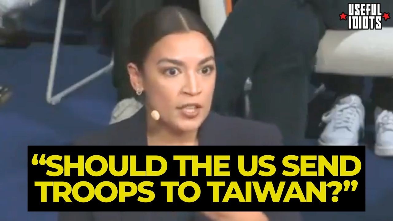 Аарон Мате о том, что AOC не может ответить на вопрос о софтболе.