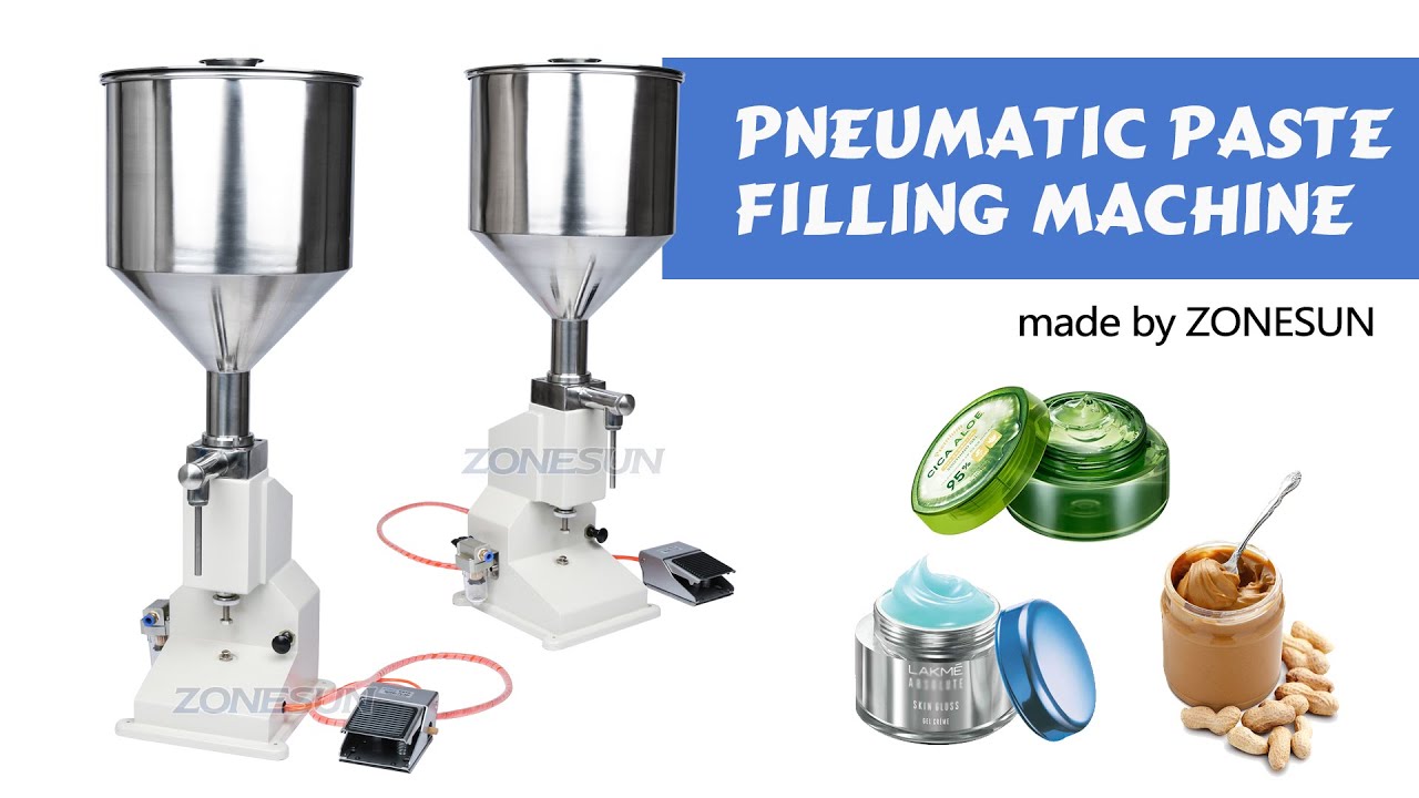 How to use A02 Pneumatic filling machine