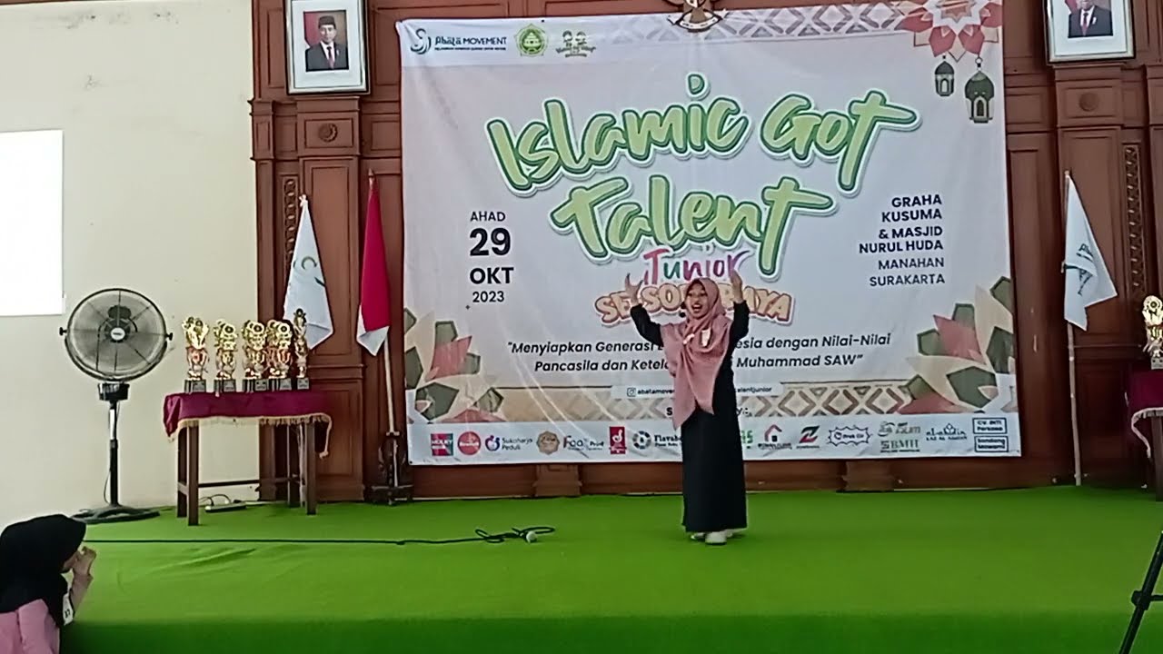 Juara 1 Lomba Pildacil yg tema Birrul Walidain dalam Islamic Got Talent Soloraya