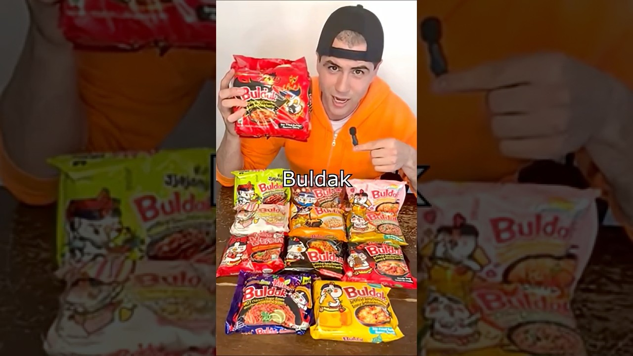 Wypr&oacute;bowałem każdy pikantny Buldak Ramen