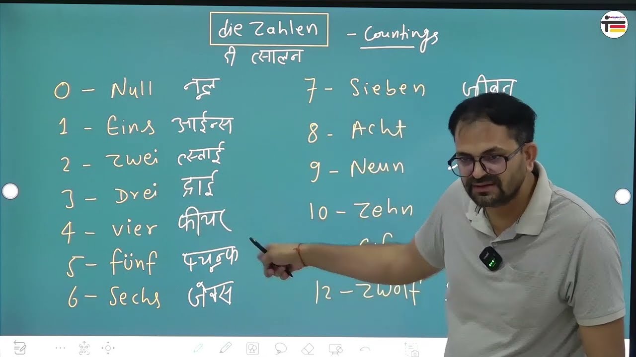 A1 - Counting 0 to 100, Days, Months & Seasons in German | Wortschatz lernen A1-A2