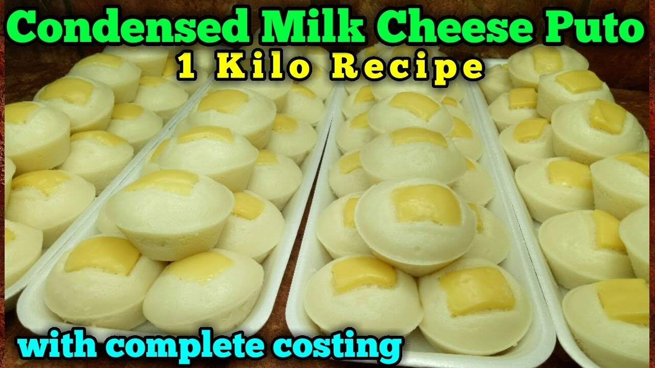 Condensed Milk Cheese Puto_1 KILO Recipe_with Complete Costing
