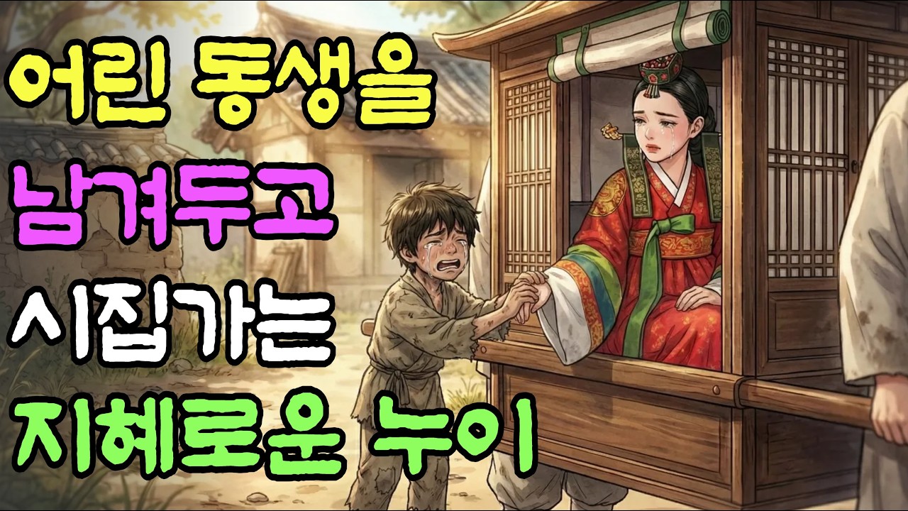 지독한 가난 때문에 어린 동생은 남의 집 머슴으로 가고, 지혜로운 누이는 팔려가듯 시집을 가야만 했습니다. | 옛날이야기 | 야담 | 오디오북 | 수면동화 | 민담 | 오디오북