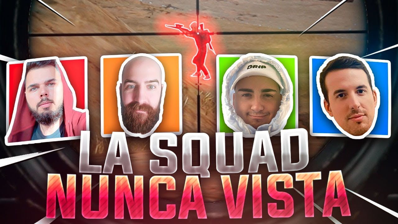 NUNCA has VISTO esta SQUAD JUNTA en PUBG!