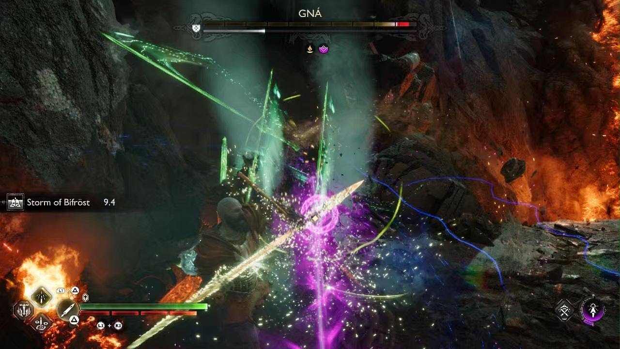 Gna Fight Give Me God of War Ragnarök