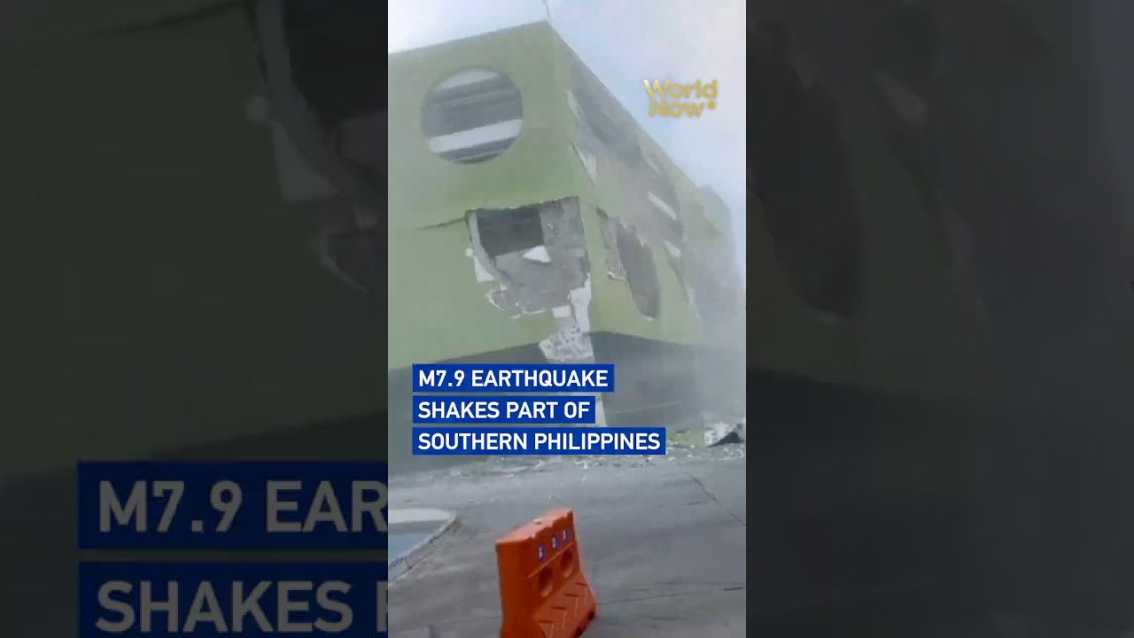 M7.9 earthquake shakes part of southern Philippines #worldnow