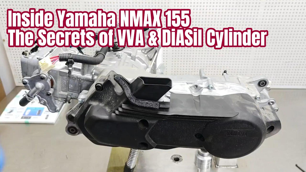 Почему никто не может скопировать этот 15-летний двигатель Yamaha | Разборка двигателя NMAX 155