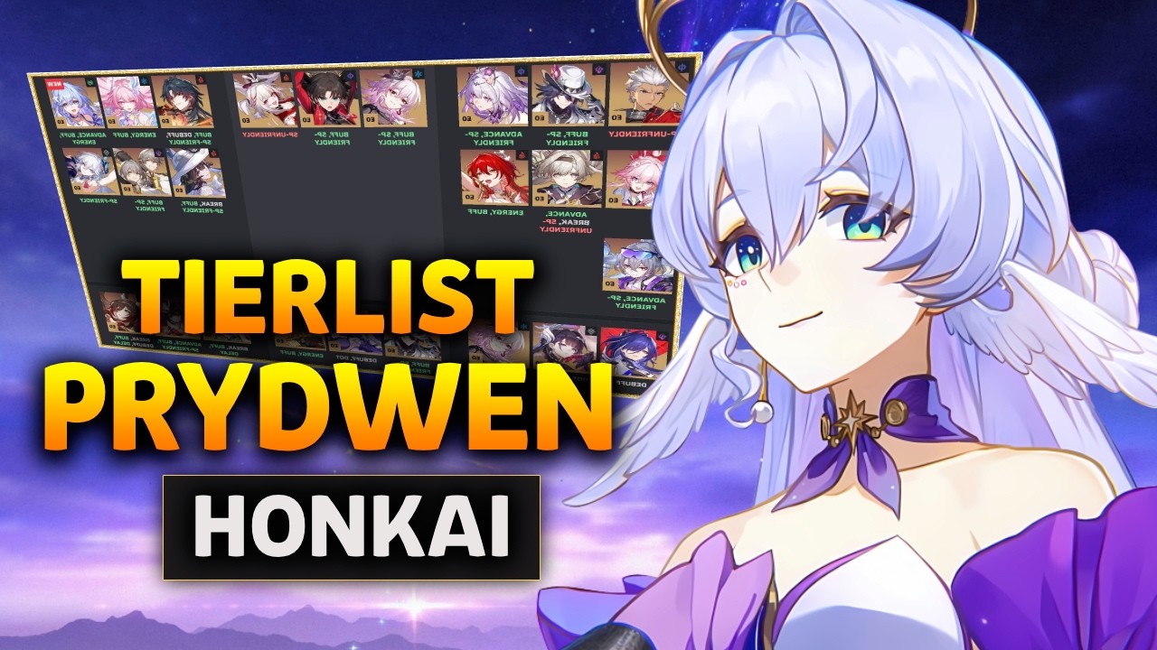 I CHECKED THE PRYDWEN TIER LIST AND I WOULD DEFINITELY MAKE CHANGES! || HONKAI: STAR RAIL