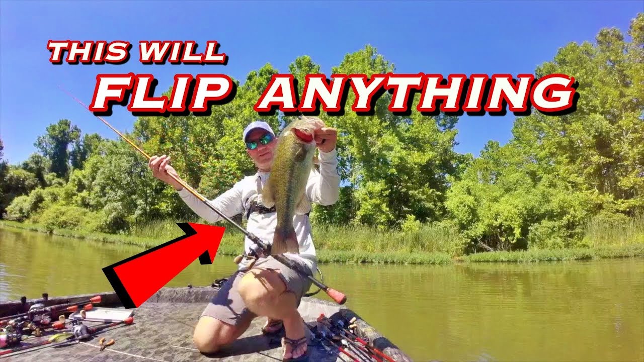 Flipping for Bass - The Best Rod and Reel Setup you can buy