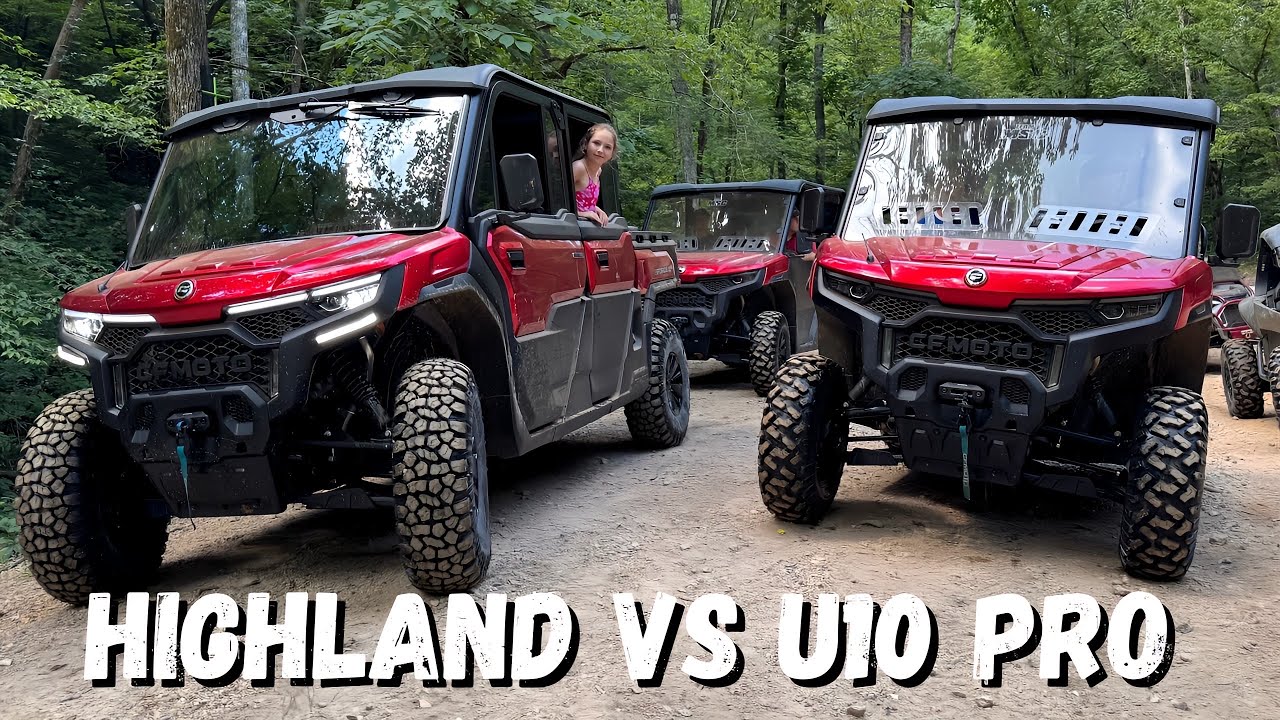 CFMOTO U10 Pro vs Highland XL on the Trails | HIMIWAY D5 EBike Testing Review