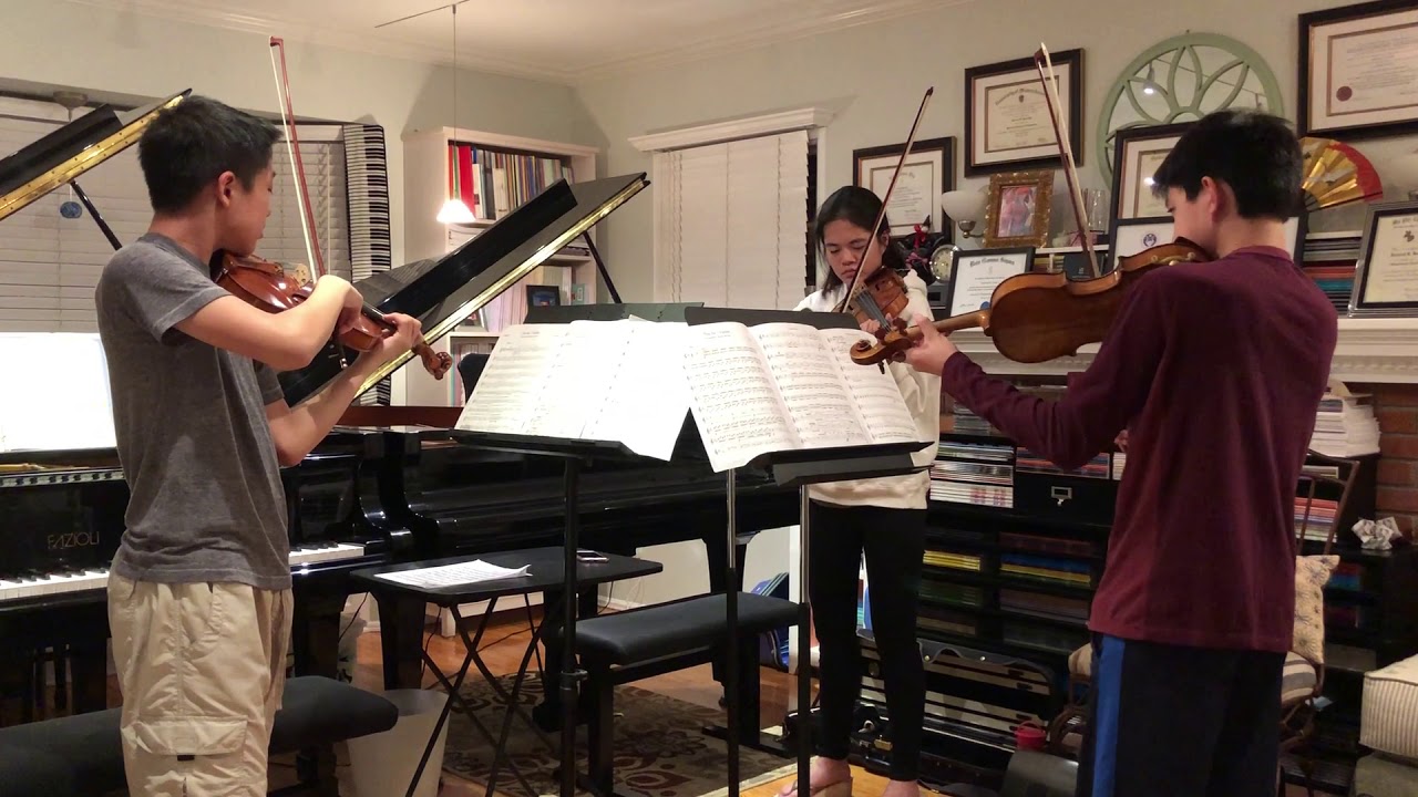 Paul Trapkus: Trio for 3 Violins (M2K Trio)