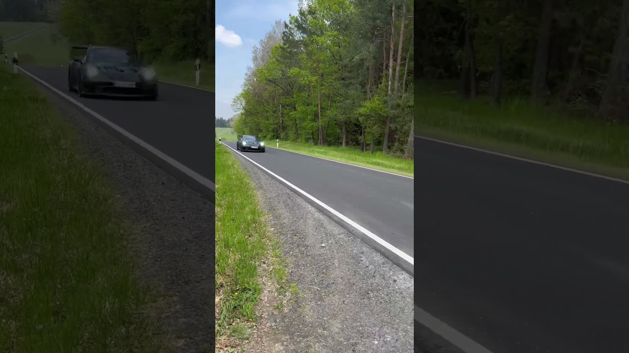 992 GT2 RS caught testing on back roads around Nurburgring