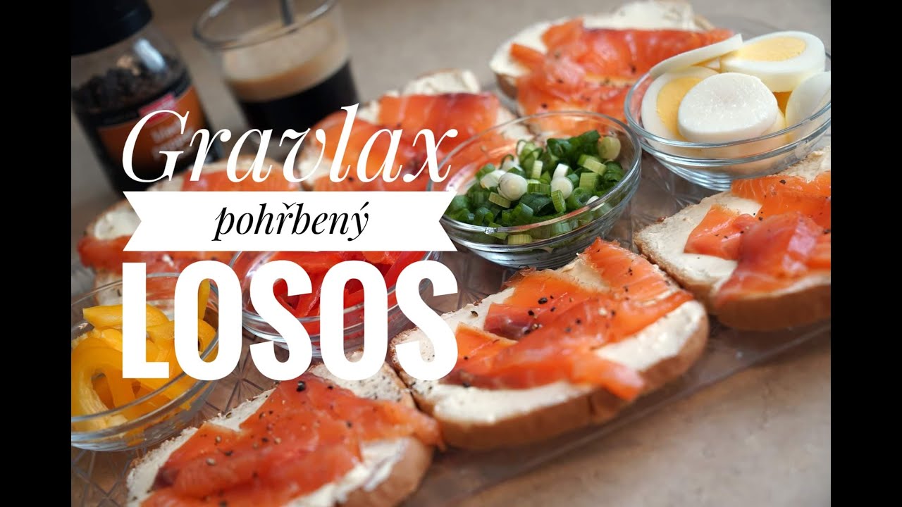 Gravlax- pohřbený losos (recept,postup)