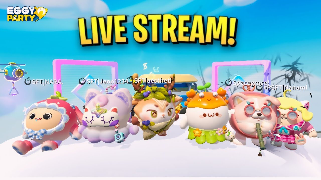 Eggy Party Livestream#47: What an Awesome Eggy Weekend!