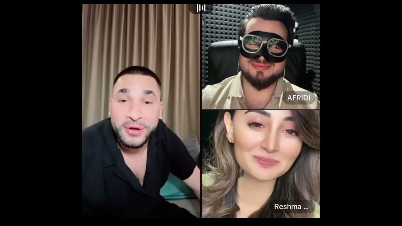 Waliullah very funny tik tok live with Jerry and Reshma