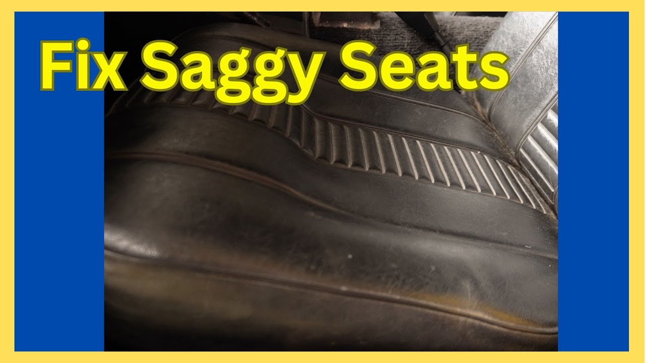 How to fix Saggy Seat repair in a MG Midget 1500