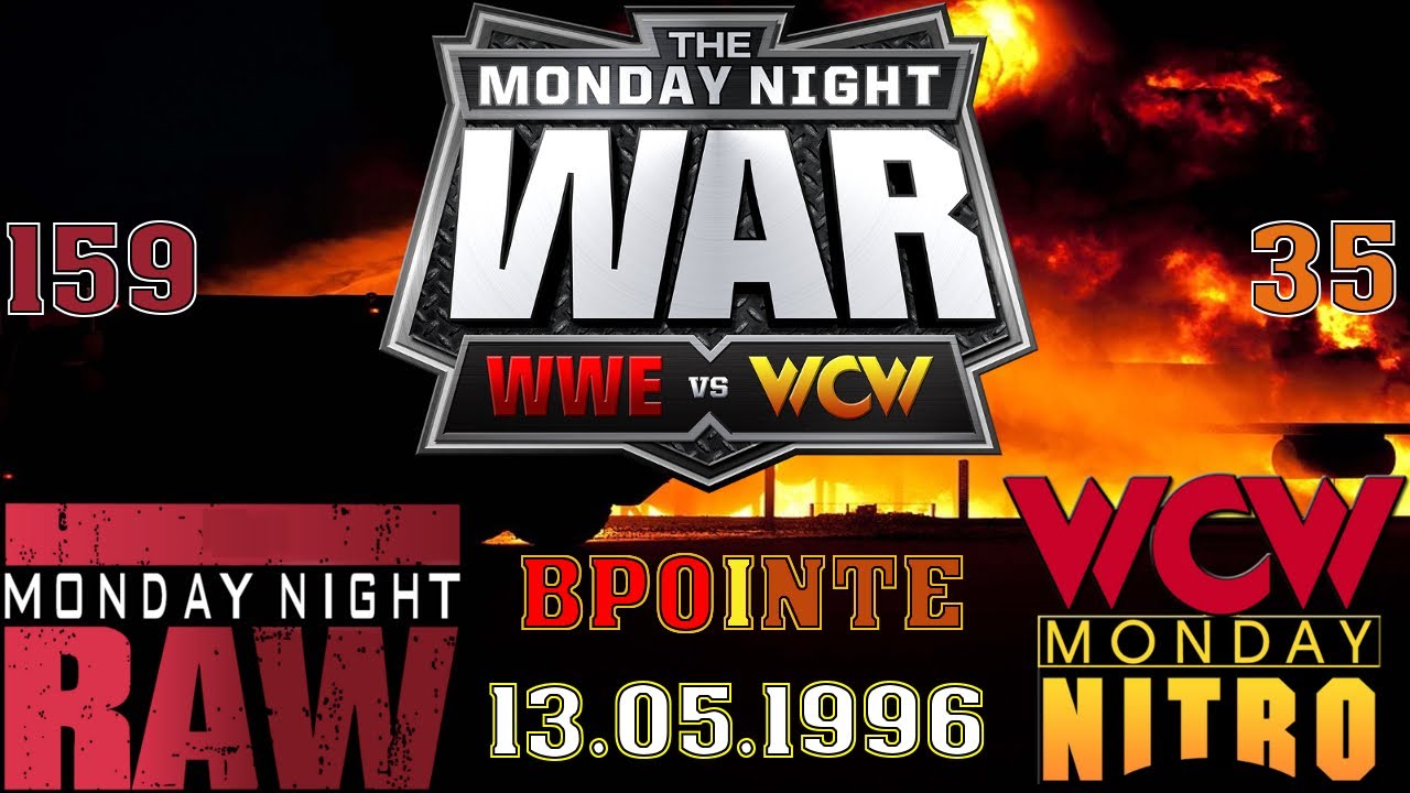HHH vs. HBK Raw Main Event! 🤼 The Monday Night War (WWE vs WCW) #37 - 13.05.1996 (Deutsch)
