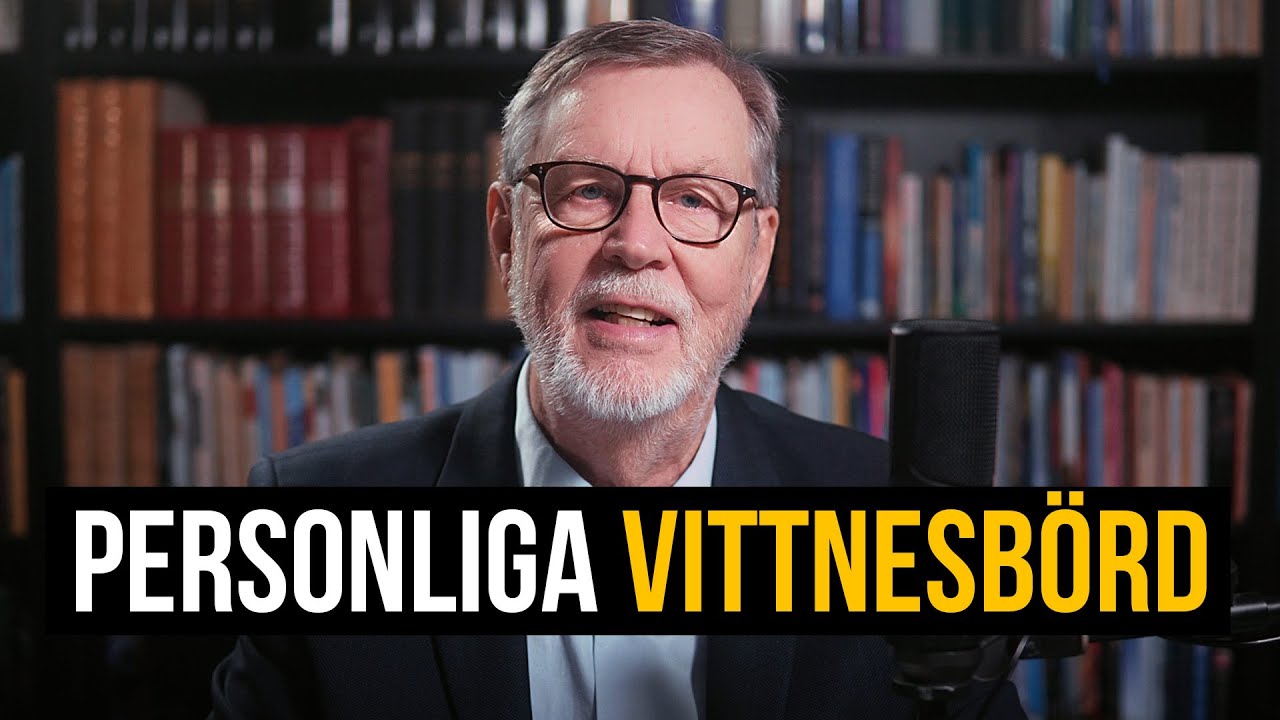 PERSONLIGA VITTNESBÖRD