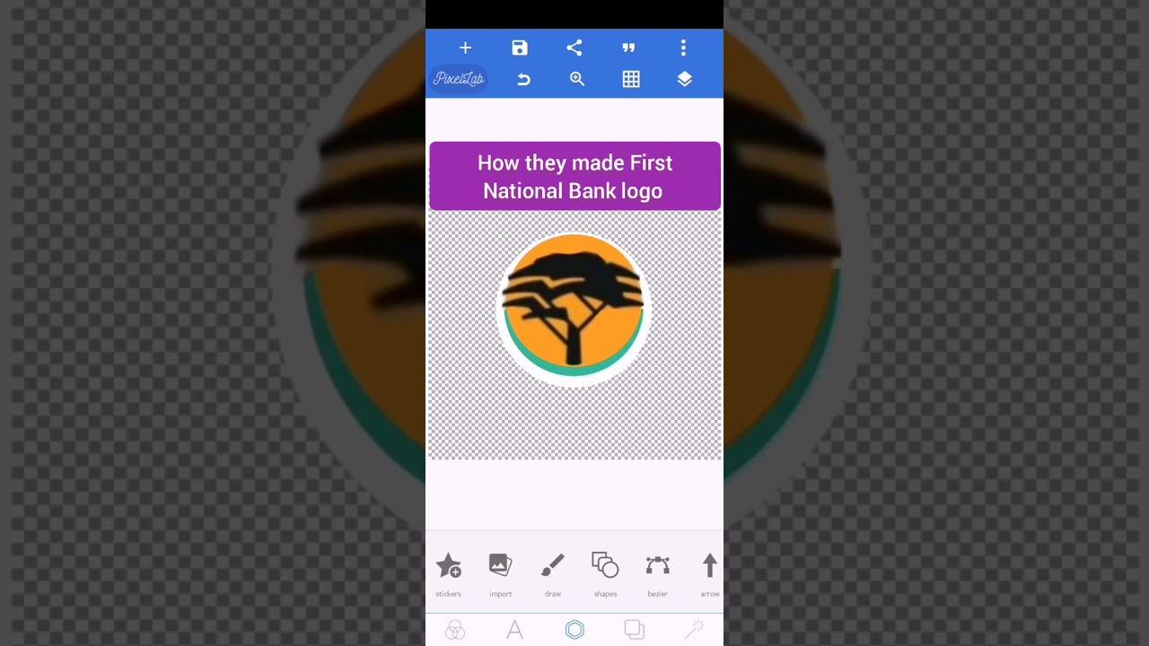 Tutorial | How they made First National Bank (FNB) logo #fnb #design