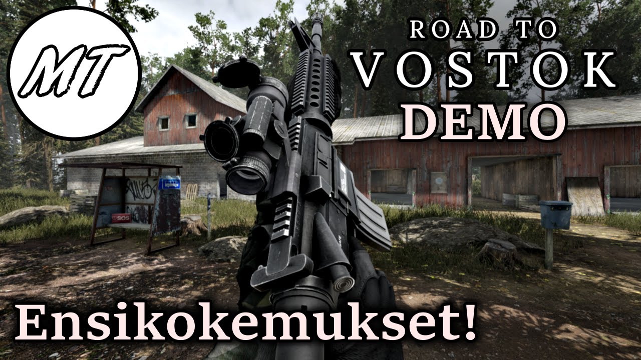 Road To Vostok Ensikokemukset! UUSI Suomalainen Selviytymispeli!