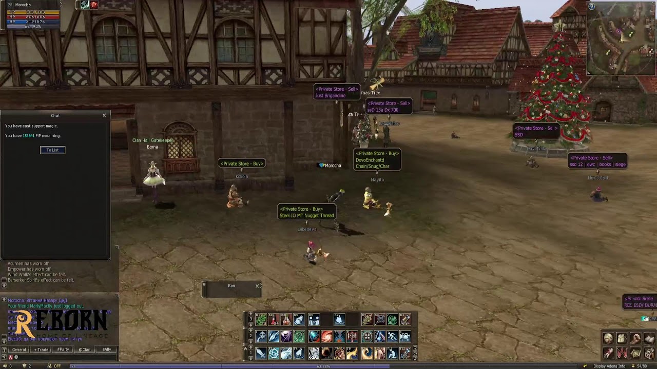 🔴L2 Reborn Teon x1 C5 DE Wizard Lvl +27 [En vivo]🔴