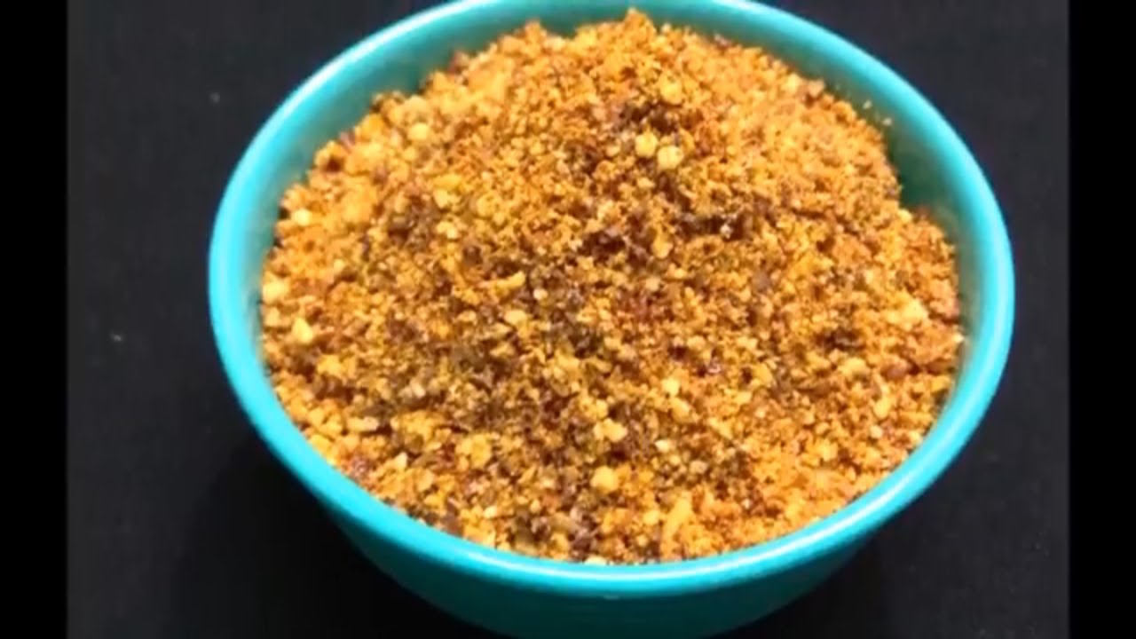 Dry Peanut Chutney Recipe