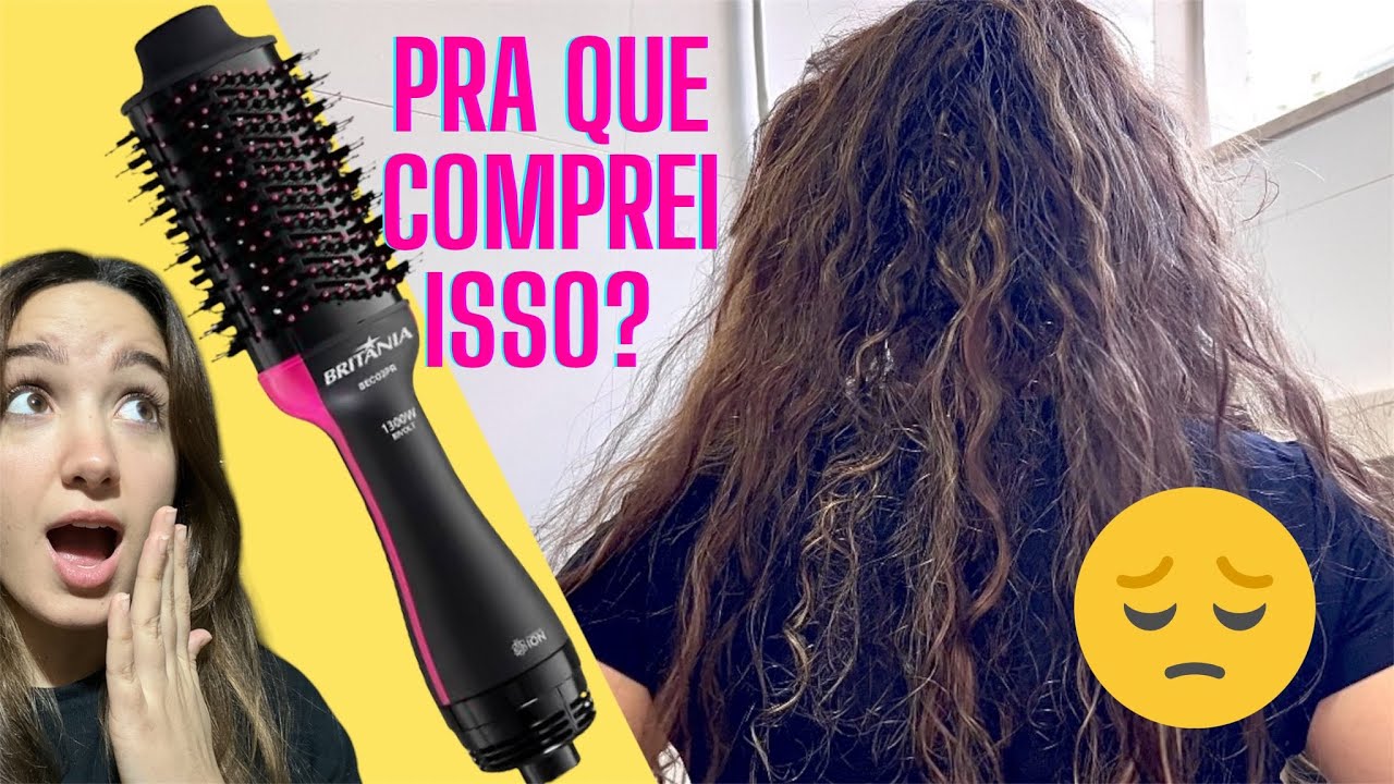 NÃO COMPRE a Escova Secadora Britânia ANTES de ver isso