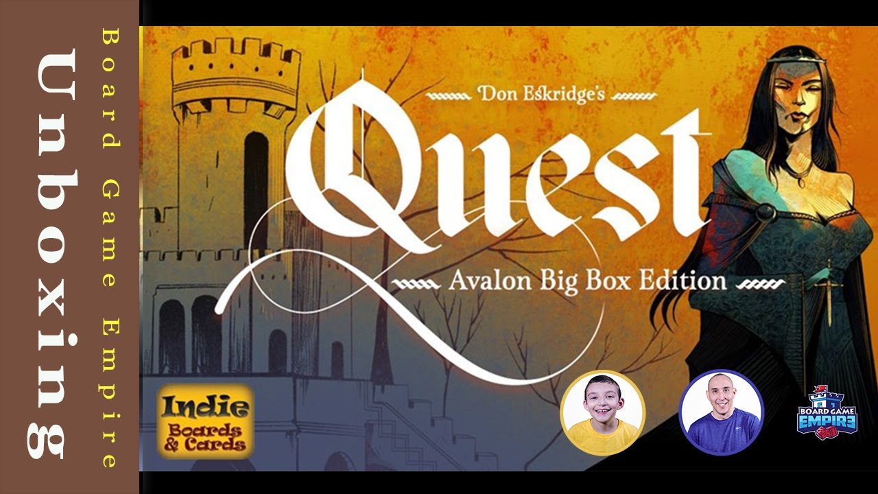 Quest Unboxing - Indie Boards & Cards