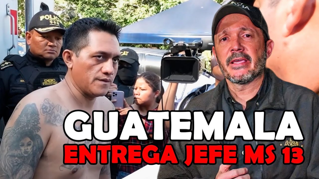 Autoridades de Guatemala mandan peligroso cabecilla de la MS al El Salvador directo al CECOT