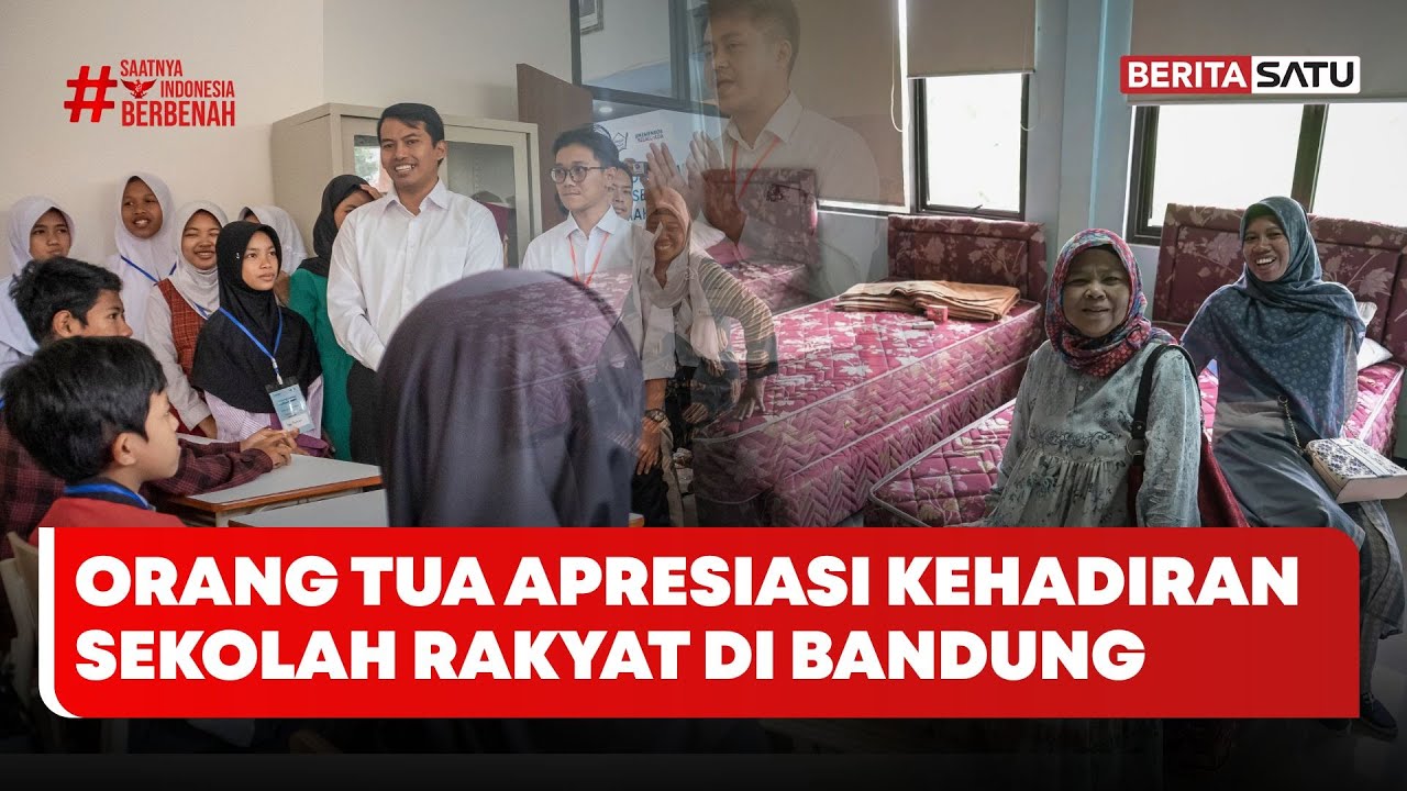 Orang Tua Apresiasi Kehadiran Sekolah Rakyat di Bandung #Beritasatu