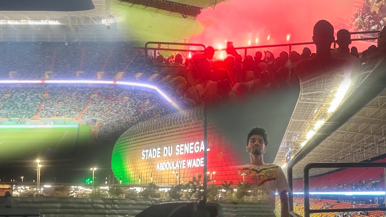 Senegal vs Algeria football match at Stade du Senegal Abdoulaye Wade| Sadio Mane #football #senegal