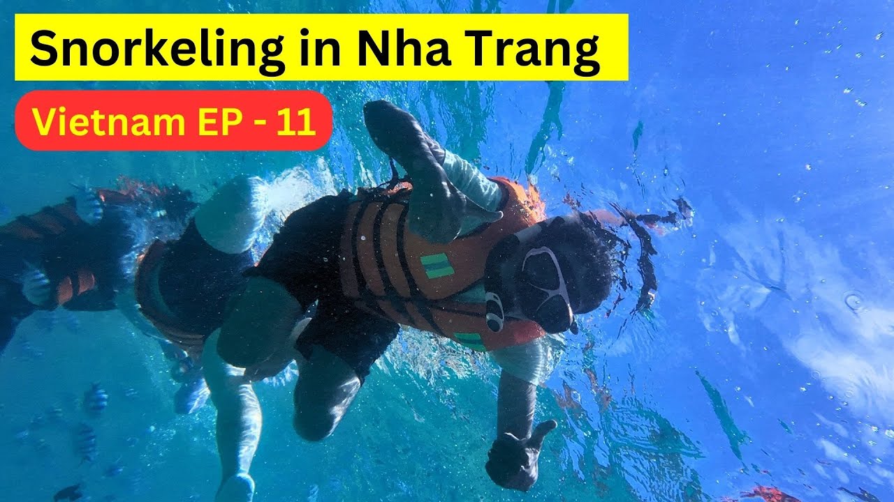 Indian Solo Traveler Snorkeling In Nha Trang | Vietnam