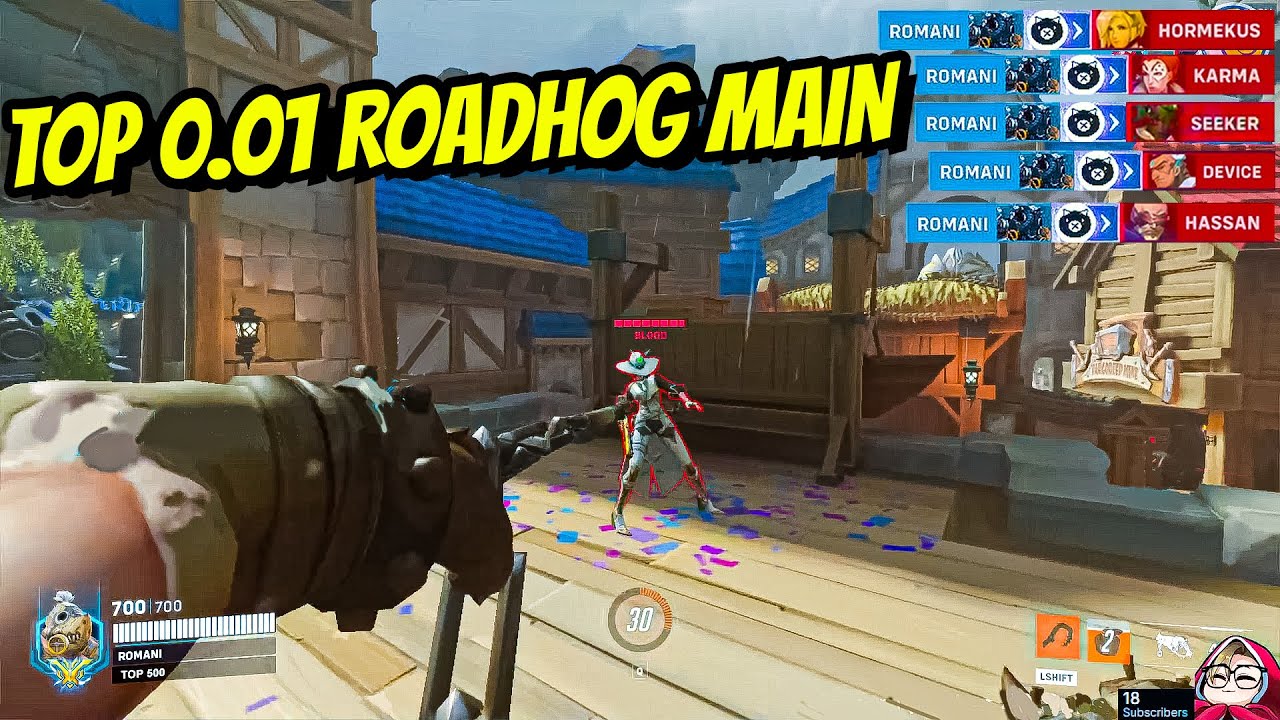 THIS is how to CARRY /w *NERFED* RoadHog in Overwatch 2