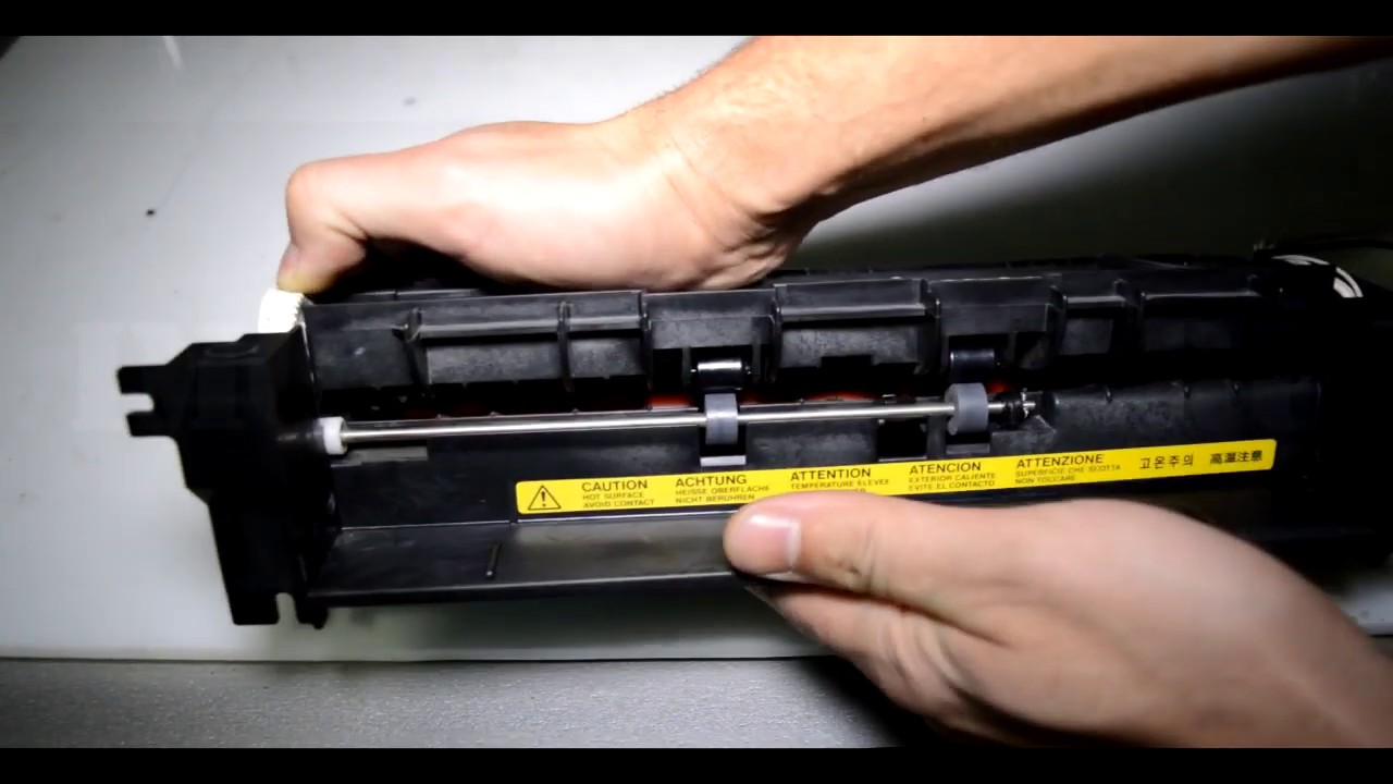 Профилактика печки копировального аппарата Kyocera KM-1500