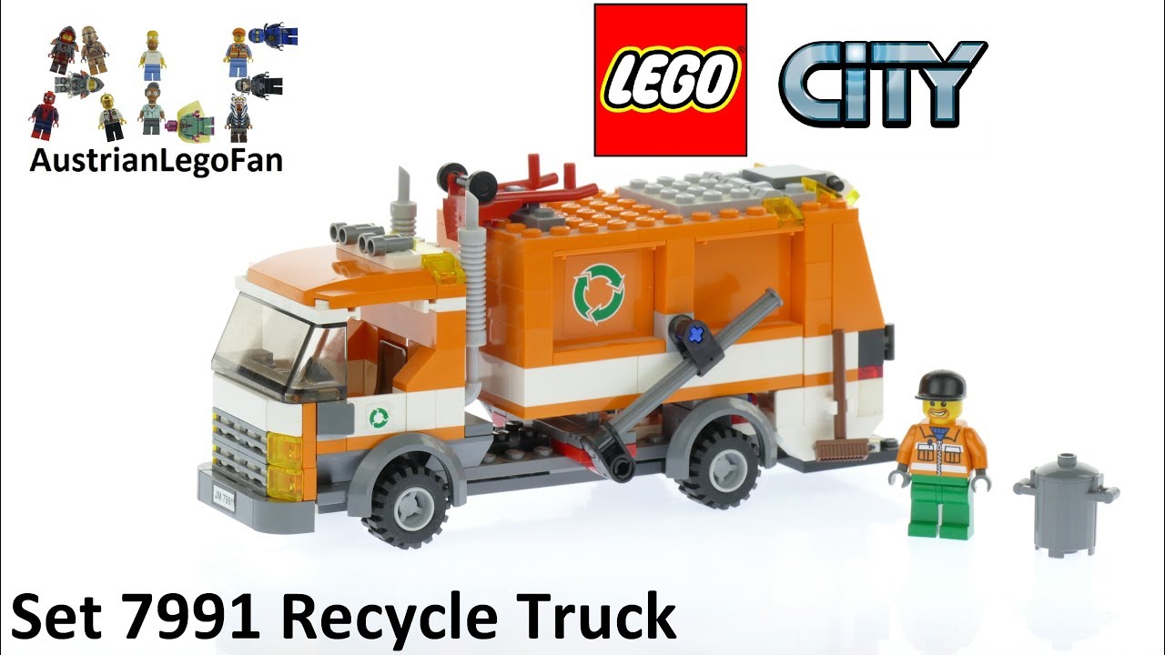 Lego City 7991 Recycle Truck - Lego Speed Build Review