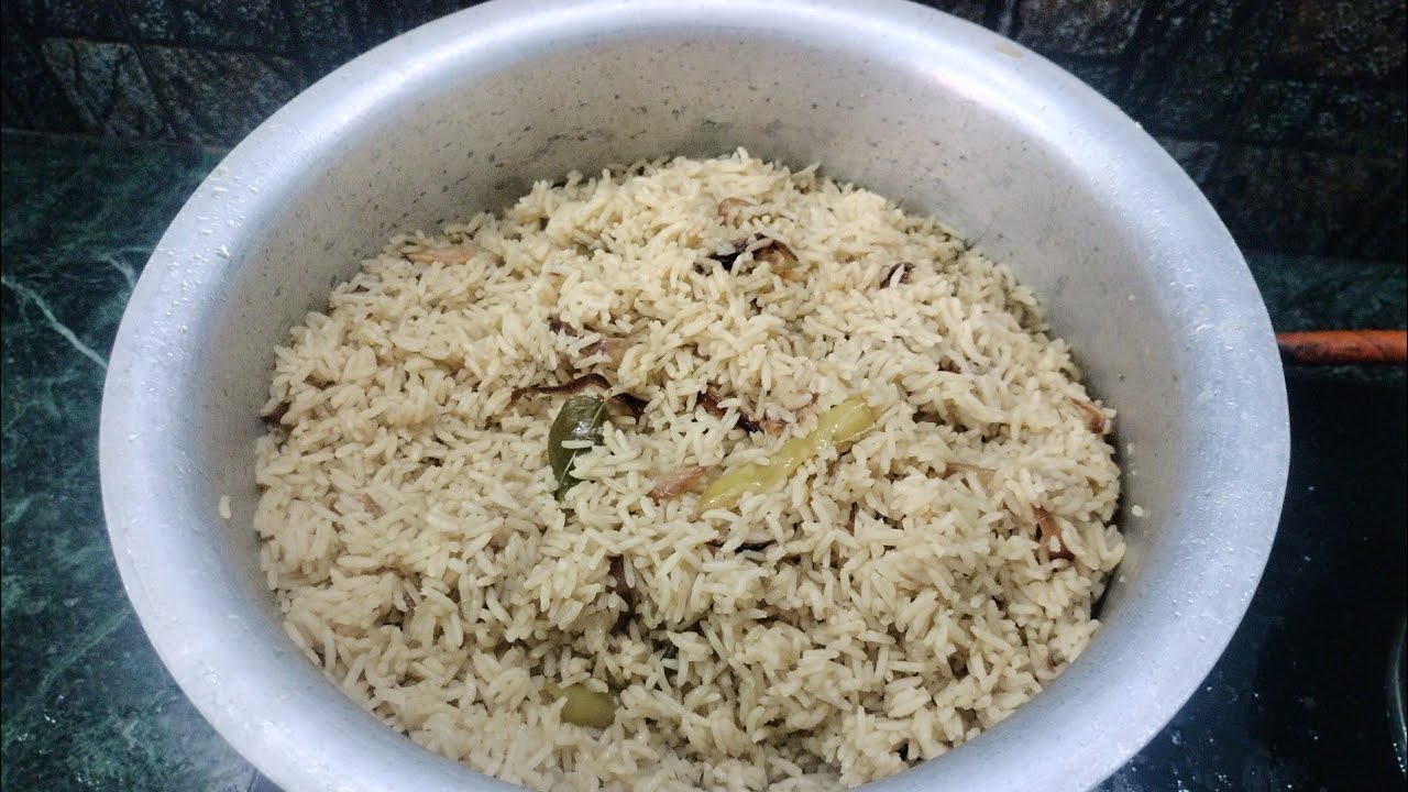 బాగారా అన్నం || Bagara rice in telugu || telangana and Andhra special|| vanikitchen videos
