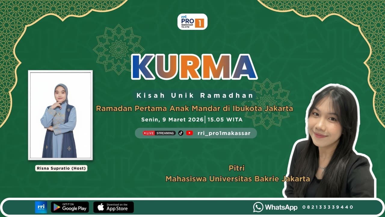 Kisah Ramadhan Anak Mandar di Ibukota Jakarta II Senin, 9 Maret 2026