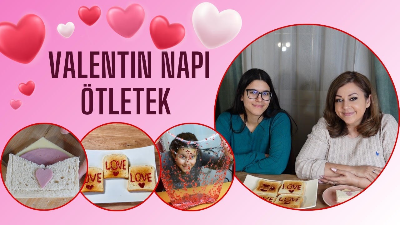 KÉT VALENTIN NAPI SZENDVICS ÉS EGY KIS SLIME!