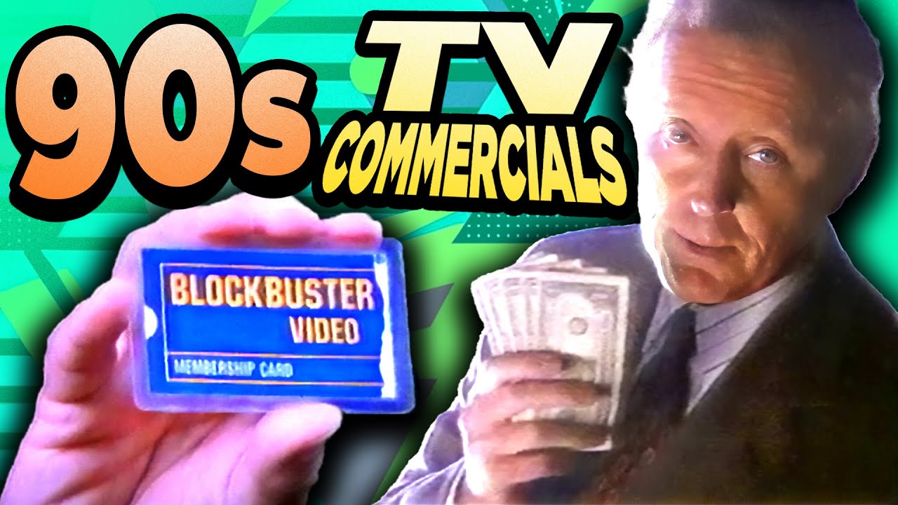 90s TV Commercials: Blockbuster, Arby's & More!!